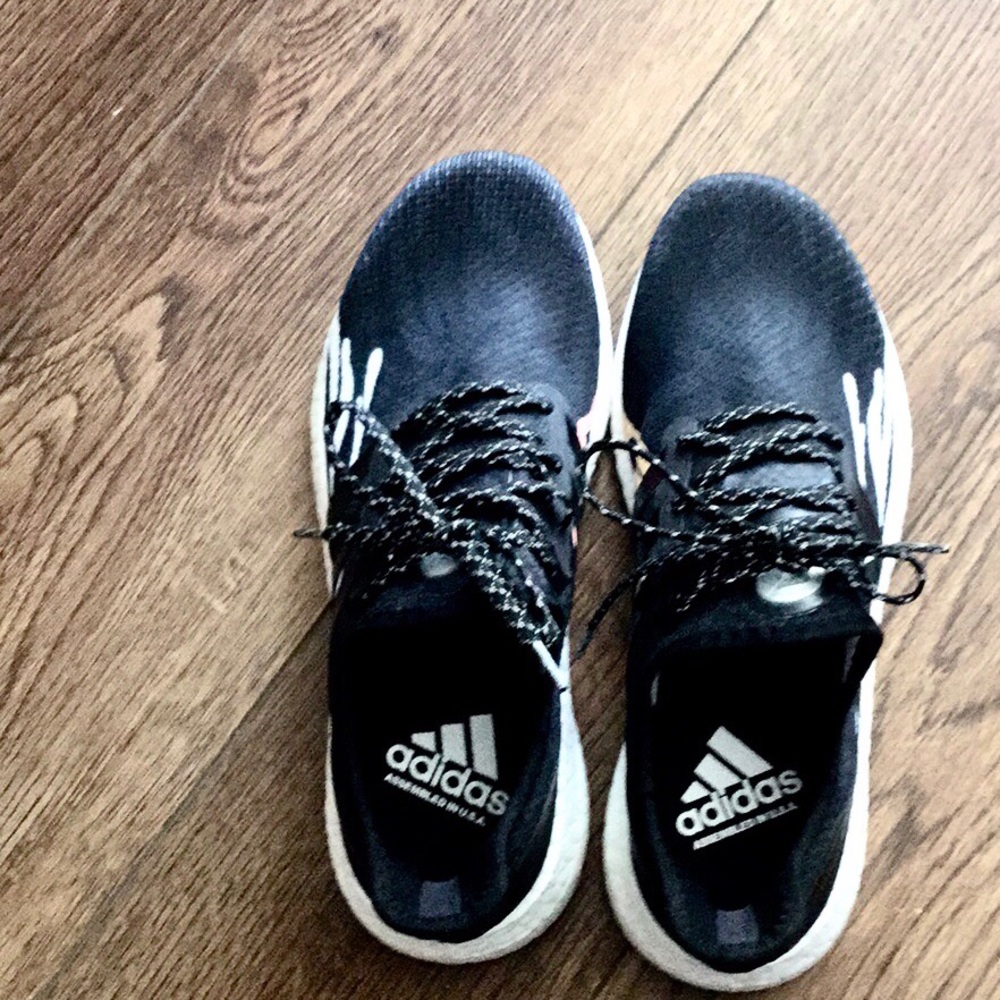 Adidas shoes.